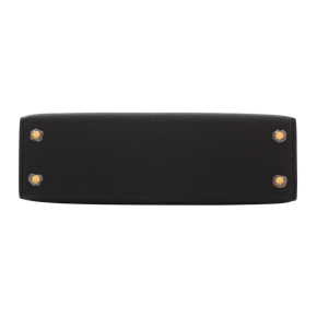 Bolso estructurado de mano con solapa