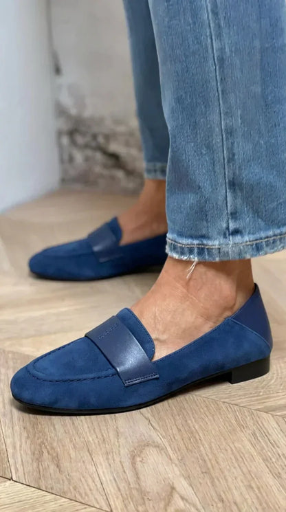 Elra | Mocasines clásicos de piel sintética con diseño elegante