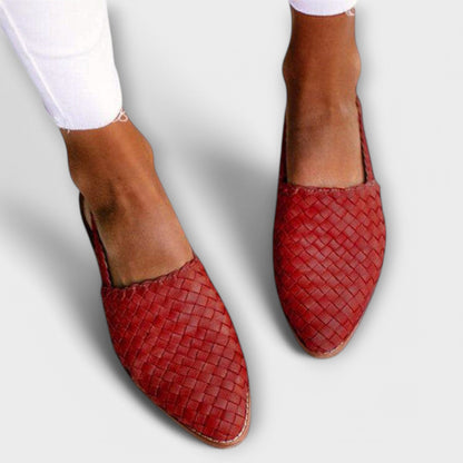 Aurora | Mocasines tejidos con diseño artesanal