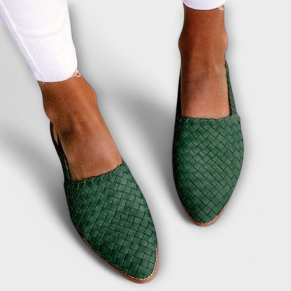 Aurora | Mocasines tejidos con diseño artesanal