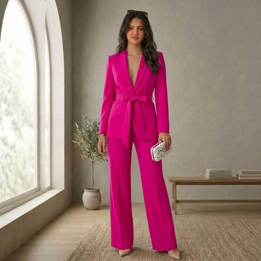 Conjunto sastre Lena con blazer y pantalón elegante