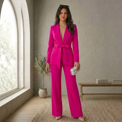 Conjunto sastre Lena con blazer y pantalón elegante