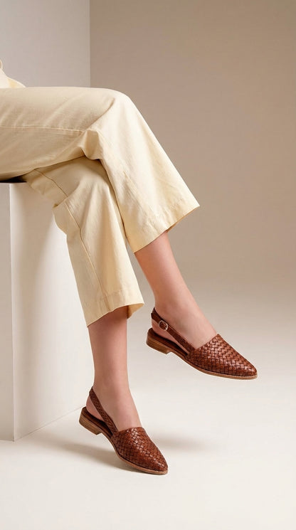 Aurora | Mocasines tejidos con diseño artesanal