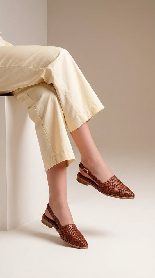 Aurora | Mocasines tejidos con diseño artesanal