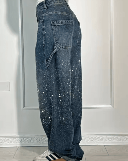 Jeans de pierna amplia estilo barrel