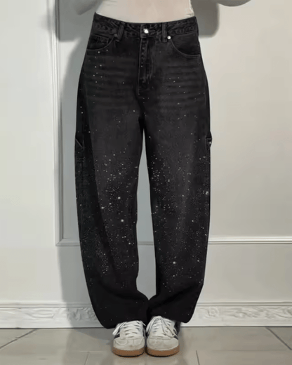 Jeans de pierna amplia estilo barrel