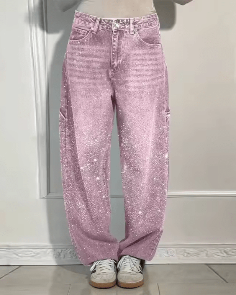 Jeans de pierna amplia estilo barrel