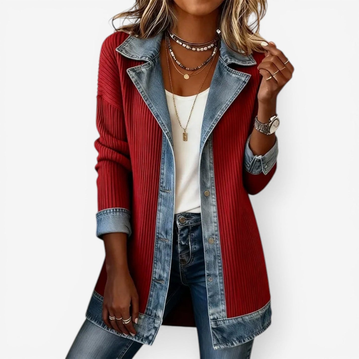 Emilia | Chaqueta Vaquera de Punto