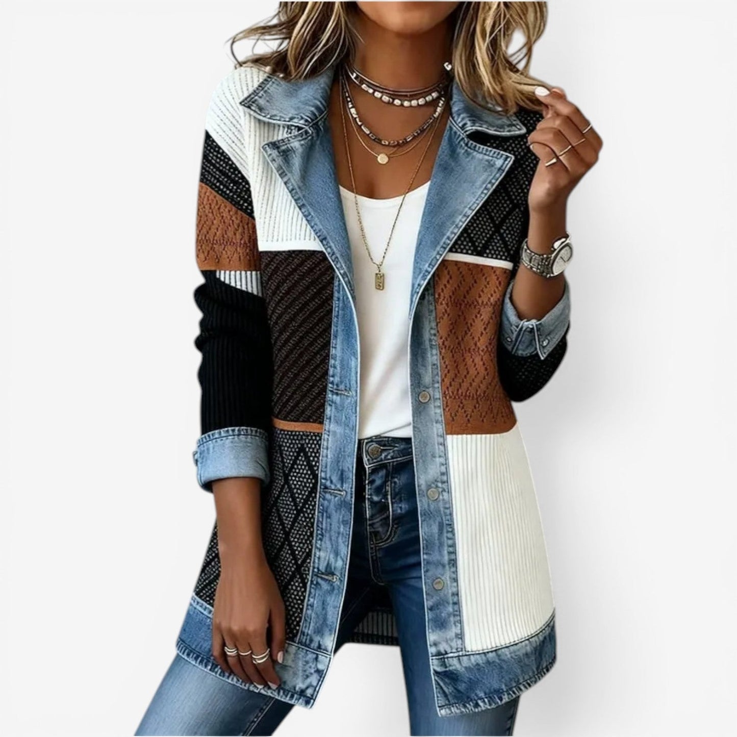 Emilia | Chaqueta Vaquera de Punto