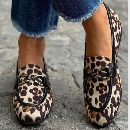 Genoves | Mocasines Leopardo Moderno