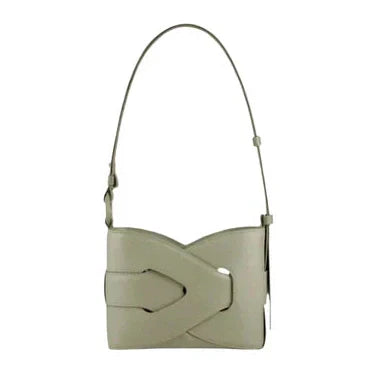 Bolso de hombro compacto con solapa