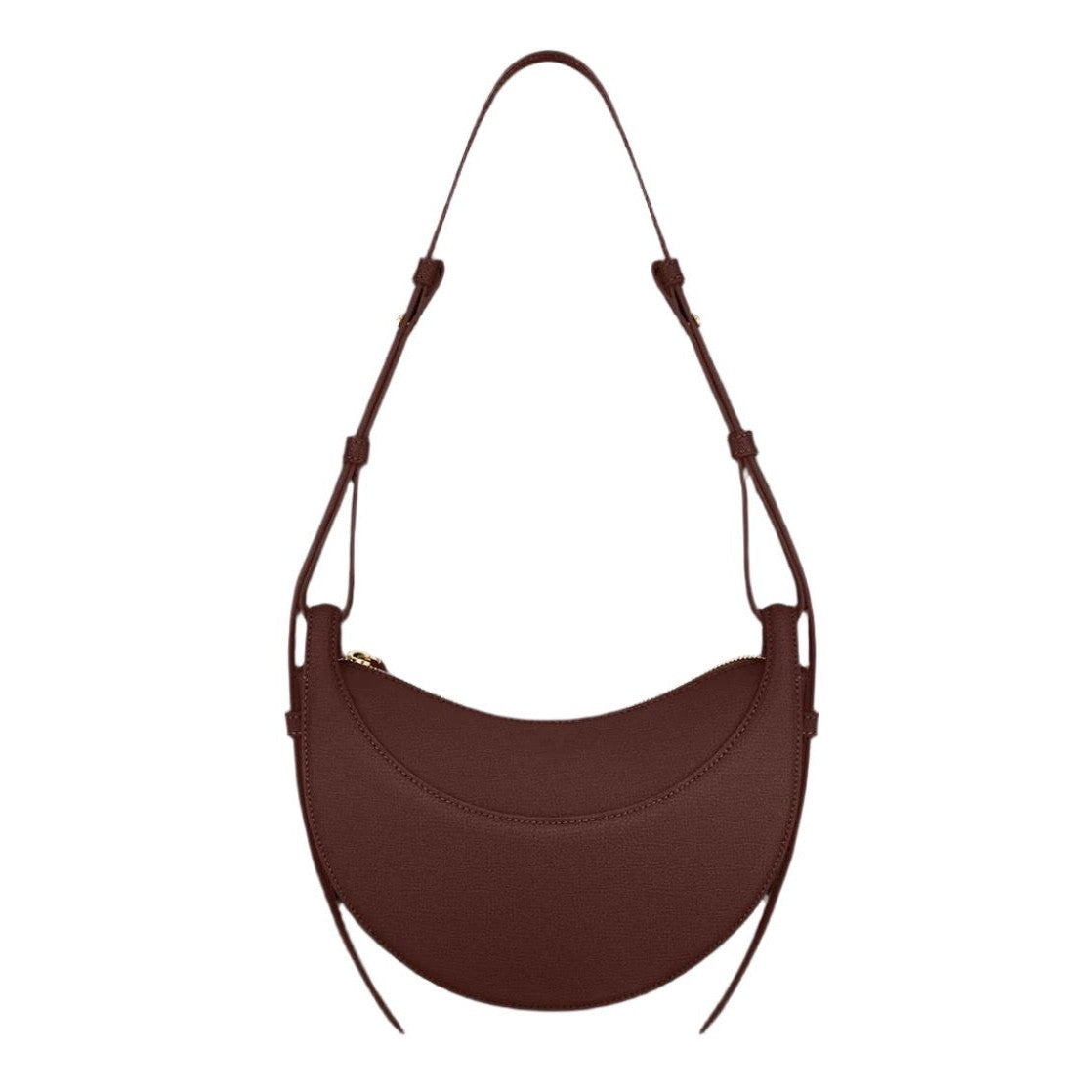 Bolso de hombro semicircular
