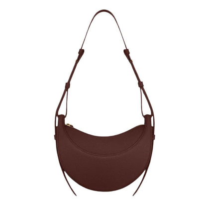 Bolso de hombro semicircular