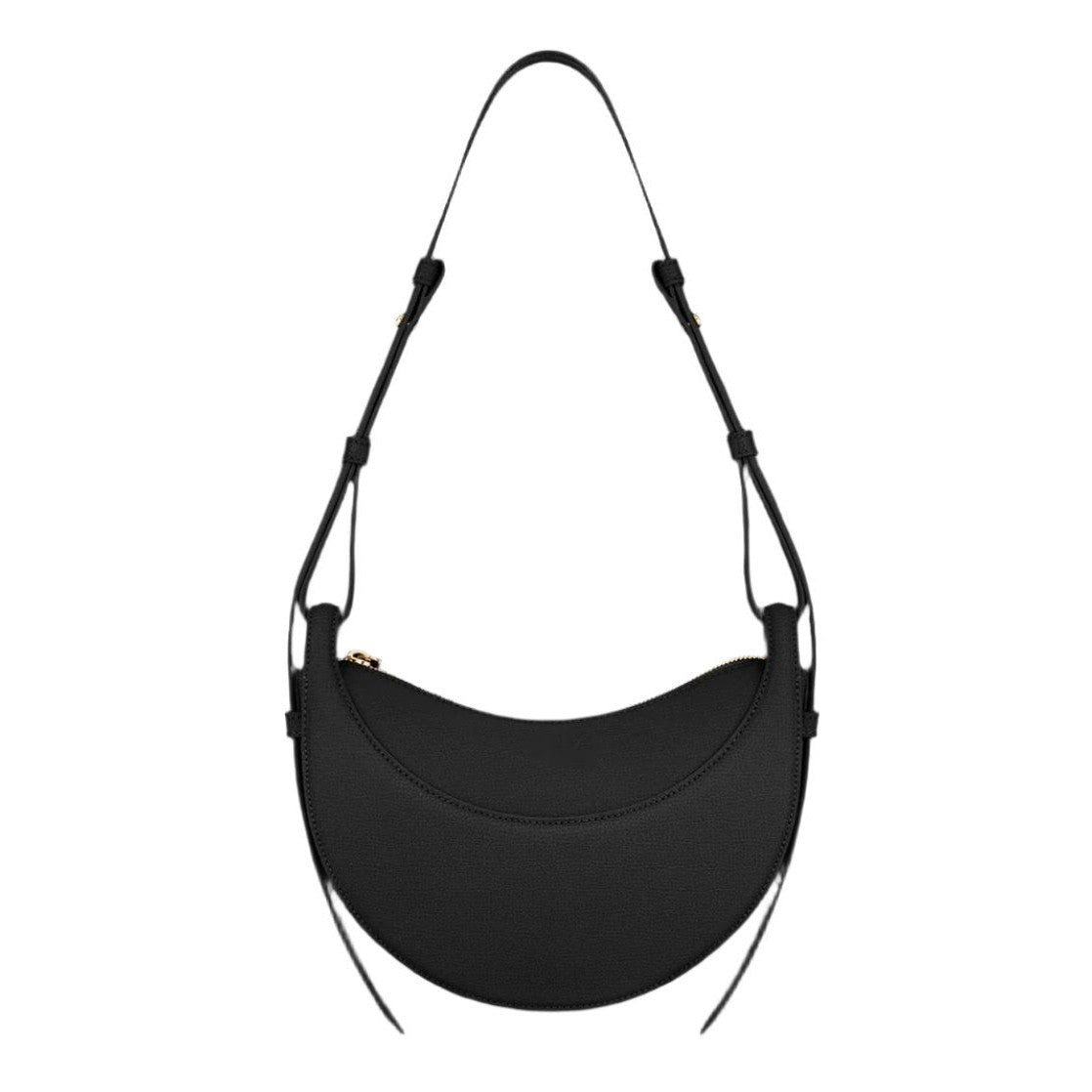 Bolso de hombro semicircular