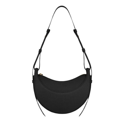 Bolso de hombro semicircular