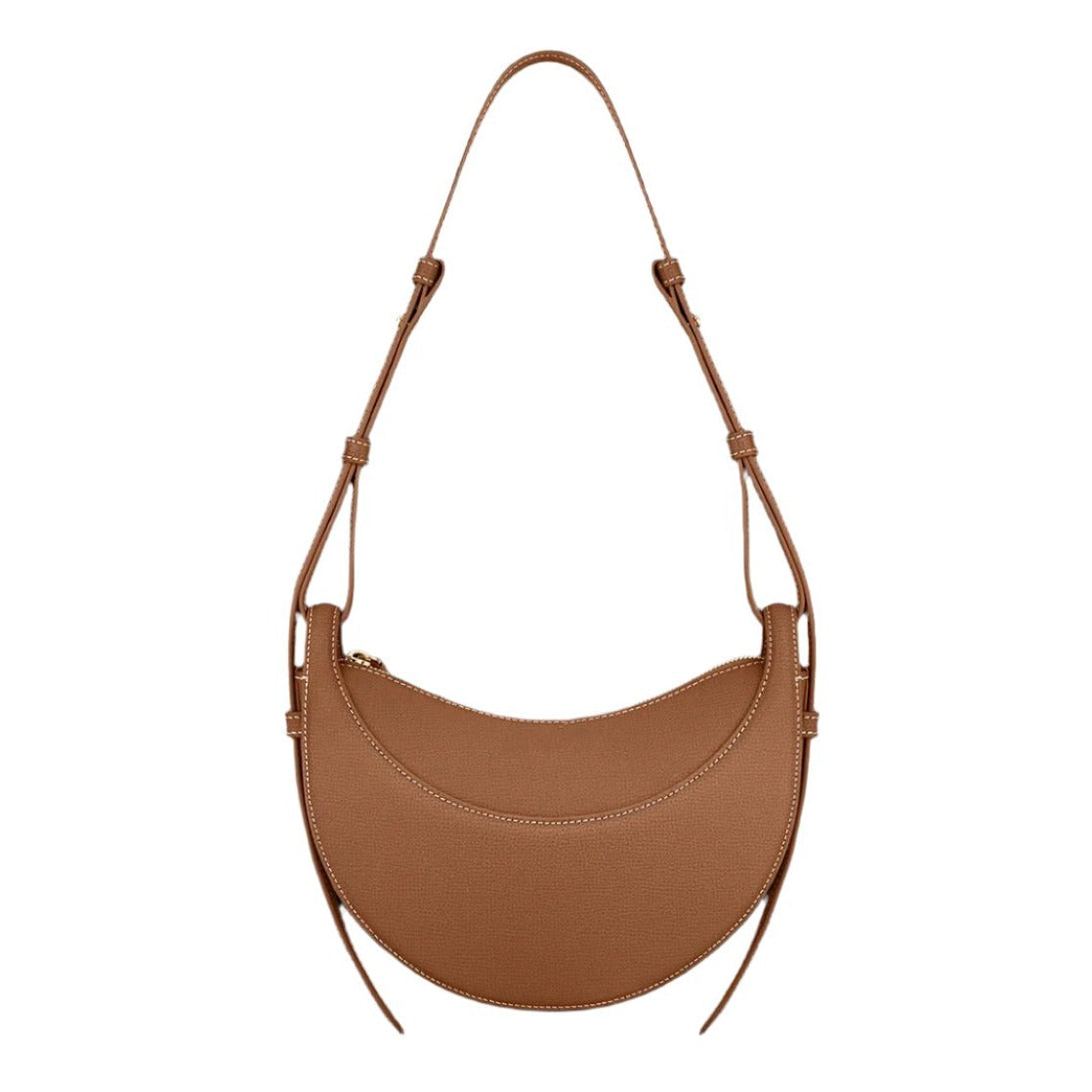 Bolso de hombro semicircular