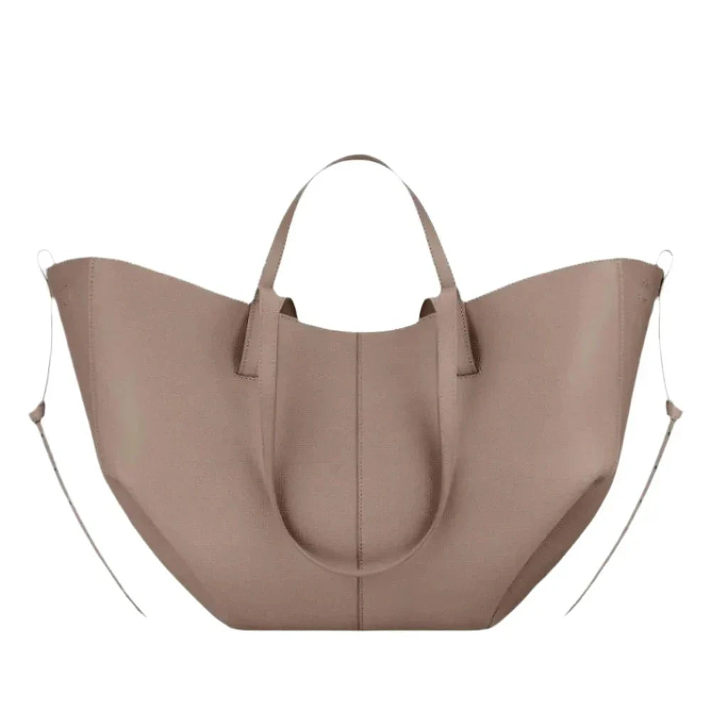 Bolso tote amplio de diseño minimalista