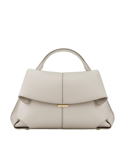 Bolso estructurado con solapa