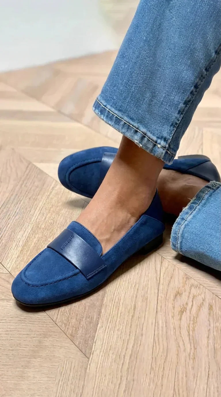 Elra | Mocasines clásicos de piel sintética con diseño elegante