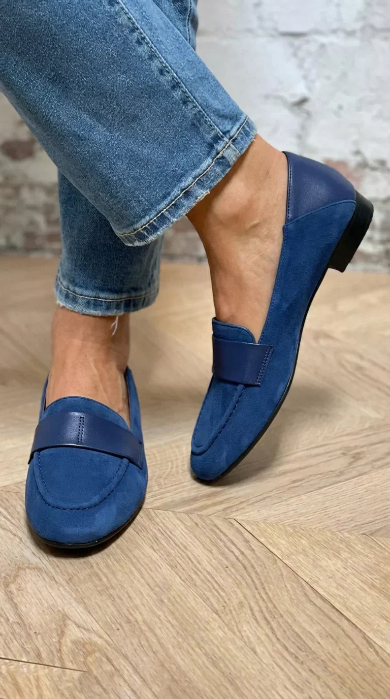 Elra | Mocasines clásicos de piel sintética con diseño elegante