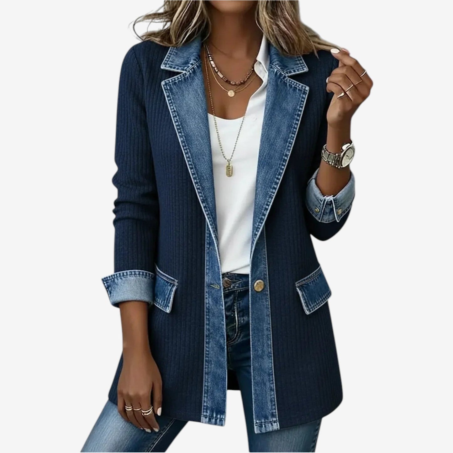 Emilia | Chaqueta Vaquera de Punto