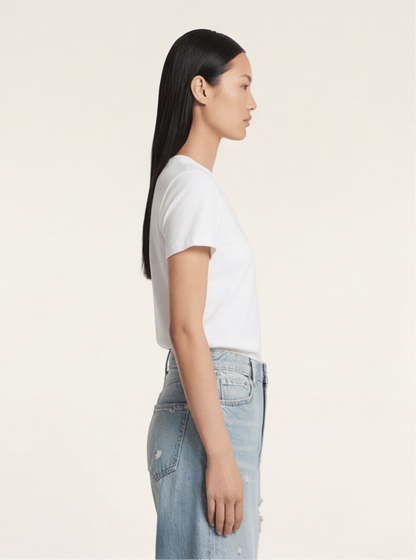 Jeans de tiro alto con corte recto