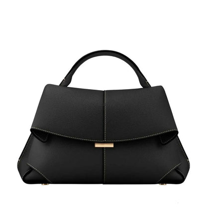 Bolso estructurado con solapa